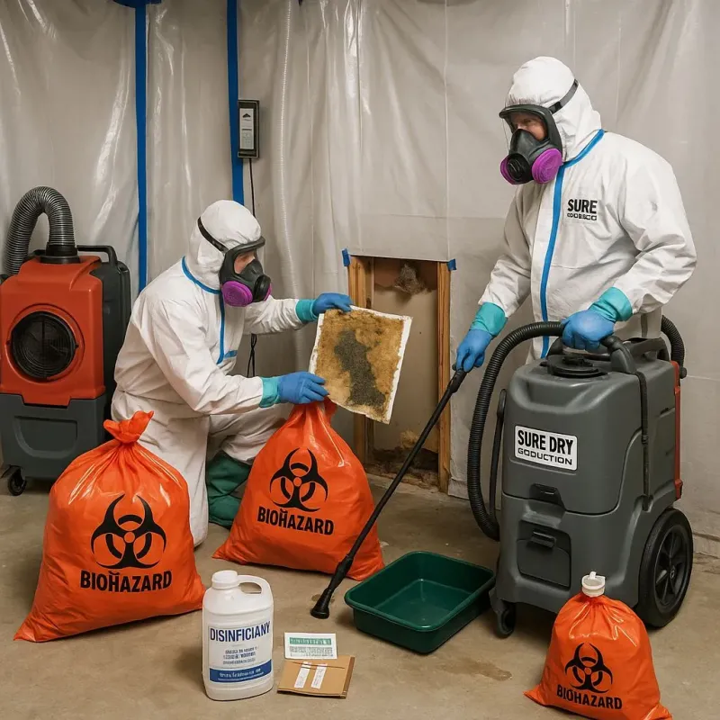 Contaminated Water Handling Protocols process in Sea Girt, NJ