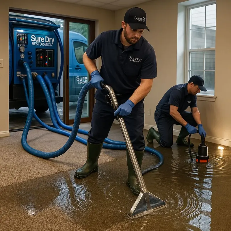 Water Extraction and Removal process in Sea Girt, NJ